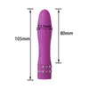Nxy vibratorer mini bullet vibrator vaginal massage g spot fitta klitoris stimulator diamant inlay dildo vibrerande sexleksaker för kvinnor 0409