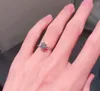 Rings Band 6 claw diamond luxury Designer Jewelry love lovers ring gift Women Mens couple fashion Wedding Party Thanksgiving days 5511642