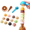 Infantil Simulation Food Kitchen Toy Ice Cream Up Play Kids Fingle Play Toys Educational Toys for Baby Gifts 220725