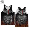 PLstar Cosmos Firemen Firefighters Customized Name 3D Print Fashion Summer Tank Top For Men Women Casual Beach Vest F21 220707