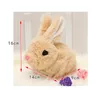 Nowy projekt Soft Cute Interactive Teddy Electric Rabbit Doll Fophed Animal Plush Toys 0106