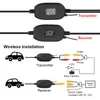 Камеры задних видов автомобилей Датчики парковки 2.4G Wireless для камеры и DVD -монитора видео -передатчика набора экран экран обратный резервный задний задний