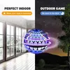 Pro Flying Ball Spinner Toy Hand Controlled Drone Helicopter Hoverball Mini UFO med RGB Light Kids Boys Girls Gifts 220621