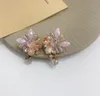 Stud European Luxury Champagne Gemstone Earrings Women39s Light Tea Crystal Highend EarringsStud9141815