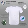 Ademend Vuile Mannen T-shirt Creatieve Hydrofobe Waterdicht Anti Sneldrogende T-shirts Top Korte mouwen T-shirts 220712