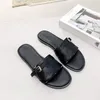 Slides Slides Sandals Women Slippers Beach Summer Fashion Mashing Puls Colorful Placeper Scied Goatskin Size 35-42 with Box No372