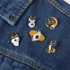 Vintage Broches Pin voor Vrouwen Kids Fahsion Sieraden Shirt Jas Jurk Denim Tas Decor Punk Stijl Schedel met Cap