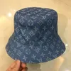 22SS Designer Bucket Hat Cap Fashion Grutuje się Fisherman Casual Dopasowane klasyczne wysokiej jakości czaszki szerokie czapki czapki czapki SBSGA