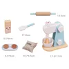 Cucina in legno per bambini Fai finta di giocare a casa Giocattolo Montessori Early Eon Puzzle Set di simulazione Serie Baby Fun Gift 220418