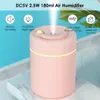 Mini Air Humidifier Aroma Diffuser Aromatherapy Mist Maker Night Light USB Humidifiers for Home Office Car Bedroom