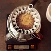 Japon importé qualité 100 pièces panier filtres à café pour 1-4 tasses papier filtre environnemental de blanchiment pour café goutte à goutte pour Barista 210326