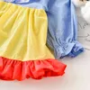 Neue 2021 Frühling Herbst Kinder Mädchen Infant Baby Mädchen Neugeborenen Strampler Kleid Kleidung Baby Mädchen Strampler Kleid G220510