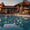 LED impermeabile impermeabile in galleggiante a loto leggero a batteria gily wishing wishing lampade notturno piscina del giardino decorazione di matrimoni