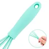 Silicone Whisk För Verktyg Whipping Non-Slip Egg Beater Lätt att rengöra Mjölk Frother Kök Kök köksredskap Kök Fuer BBE13665