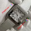 Hight Quality Square Square Watch 100 XL Stainless Steel Mechanical Men039S Watch Men039S Sports Watch 4 Color Leather ST8199627