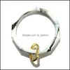 Key Rings Jewelry Fashion Bamboo Sile O Ring Bracelets Wristlet Bangle Bracelet Keychain Bangles Keyrings For Women Girl Q13Fz Dhiuc