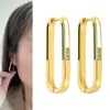 Liebhaber Schmuck Designer U Form Hoop Stud 2022 Ohrringe Für Frauen Dame Klassisch Einfache Weibliche Koreanische Mode Beliebte Charmante Retro Ohrring Weihnachtsgeschenk Zubehör