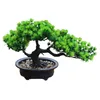 Decorative Flowers & Wreaths Artificial Tree Yingkesong Model Room Exhibition Hall El For Office Household Indoor Display Bonsai Plants Deco