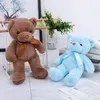 2022new Factory wholesale cute teddy bear plush dolls cartoon animal play bear PlushDoll pillow Free UPS or DHL