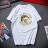 T-shirt maschile Fashion T-shirt Daily Cartoon Cartunone Picture Short Short Round Neck Summer Casual Simple for Uomini e donne Topsmen's