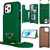 Custodie in pelle con portafoglio a vibrazione PU retrò di moda per iPhone 15 Pro Max 14Plus 13 12 Pro Max 11 15Plus XS Supporto per slot per schede Custodia per cellulare di design