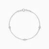 925 Sterling Silver Women's Bracelet Classic Personality 3 Zircon Bracelet High-End Friendship Jewelry Gift G220510