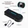 Aux Car Kit Stereo Bluetooth Receiver 3.5mm Audio Wireless Bluetooth Adapter مع صندوق البيع بالتجزئة