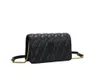 Klassieke damesketen Vouwtas Schoudertassen Modewinkels Duxury Designer Portemonnees gemaakt van Italiaans geïmporteerde lambskinekin Crossbody Satchel Purse Handtas