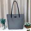 light tote bag shopping bag nylon cloth one shoulder Oxford Canvas Handbag women's big bags simple commuting myy M61276