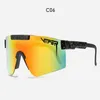Çukur Viper Bisiklet Gözlük Gözlük Çift Winges Gül Kırmızı Güneş Gözlüğü Çift Geniş Polarize Aynalı Lens TR90 Çerçeve UV400 Koruma Wih Durumda 2022 En Satış