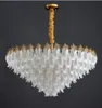 Pendant Lamps Indoor luxury Crystal Chandelier Dining Living Glass pendant light Fixtures design home decor Bedroom Round Hanging lamp
