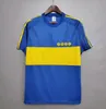 84 95 96 97 98 Boca Juniors Maglia da calcio retrò Maradona ROMAN Caniggia RIQUELME 1997 2002 PALERMO Maglia da calcio Vintage Camiseta de Futbol 99 00 01 02 03 04 05 06 1981