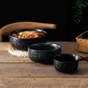 Japanese Style Ceramical Bowls 4.5 Inches 6 Inches,Porcelain Kitchen Soup,Ramen Dinnerware,Fruit, Salad,Rice Tableware 220418