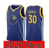 2022 Finales Champion 30 Basketball Jersey 11 Thompson Sans manches 75th Blue Black White 22 Wiggins 3 Poole Jerseys Kingcaps