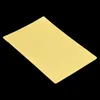 3mm thickness silicone tattoo practice skin 1pc Other Tattoo Supplies beginner secant matte yellow large blank