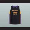 Maillot Ben Simmons 20 Montverde Academy Eagles Maillot de basket noir