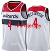 2021 Top Quality City Grey Russell 4 Westbrook Jersey Basketball Red Navy White College Shirts Fast Size S-5XL