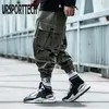 Pantalon cargo Hommes Hip Hop Harem Pantalon Streetwear Harajuku Track Jogger Pantalon de survêtement Coton Techwear Pantalon Cargo Pantalon Pantalon Homme 220713