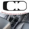 Tampa de copo de água dianteira de fibra de carbono Tampa decorativa para Jeep Wrangler JL 2018 Factory Outlet High Quatlity Auto Internal AC289E