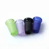 Colored Mini Glass Adapter Dab Rig Converter 10mm Female to 14mm Male Green Purple Black Blue for Glass Bongs Water Bong Smoking Accessories