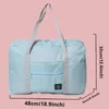 Bolsas de lona Bolsa de viaje Plegable de gran capacidad Bolso impermeable Lindo oso Equipaje Fitness Lado de almacenamiento para mujeresDuffel