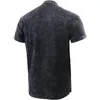 Hommes chemises décontractées médiéval rétro à lacets col en v coton lin gothique manches courtes T-Shirts grande taille S-5XL260W