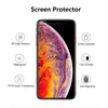 Tempererat glasskydd för iPhone 11 Pro Max för LG STYLO6 K51 MOTO E G Snabb SAM A21 A51 A71 5G utan paket