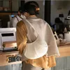 Bolsa de ombro de moda hobos confortável simples e versátil bolsa de colocação de alça de ombro ajustável
