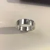 Bague d'amour large 55 mm plaquée or 18 carats ne se décolore jamais, reproductions officielles de la marque de luxe avec boîte, bagues de couple, qualité de comptoir la plus élevée7378742