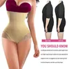 Slimming Tummy Control Panties Body Shapers High Waist Trainer Cincher Booty Push Up Butt Lifter Women Dress Shapewear L220802