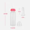 ddlg baby bity bottle with pacifier abdl 4 colors bebe botte bottle bottles little space bottles baby daddy girm dummy 240ml 220512