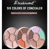 Shadowme 6 couleurs de correcteur, kit de correction de couleur Facestudio Master Camo, palette de correcteur correcteur professionnel