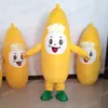 Costume de mascotte de banane jaune d'Halloween, personnage de dessin animé de haute qualité, carnaval, taille adulte unisexe, tenue fantaisie de fête d'anniversaire de noël