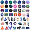50PCS constellations Skateboard Stickers For Car Baby Diary Phone Laptop Kids Toys DIY Decals